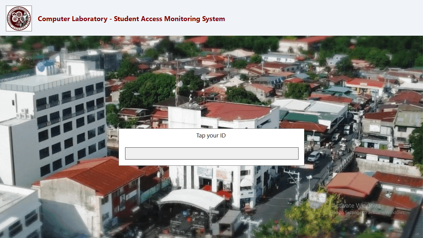 RFID login for students